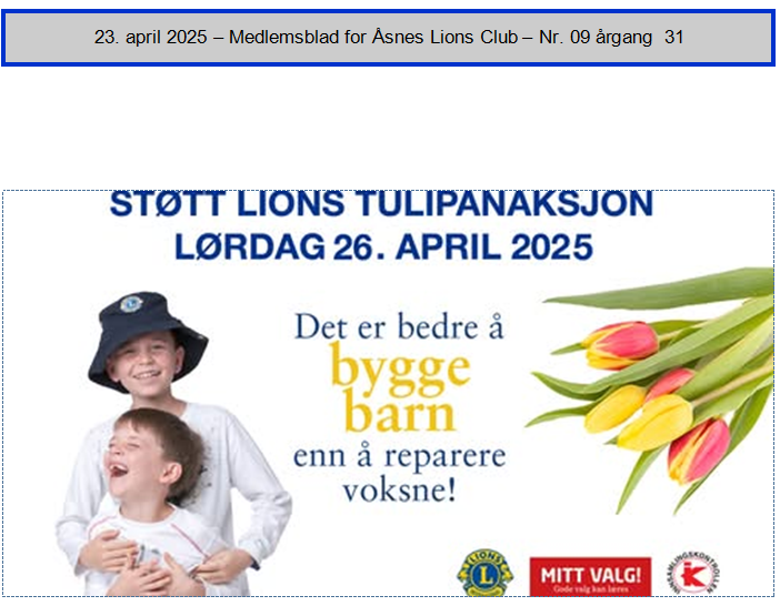 Klubbavis 2024 - 25 nr 09