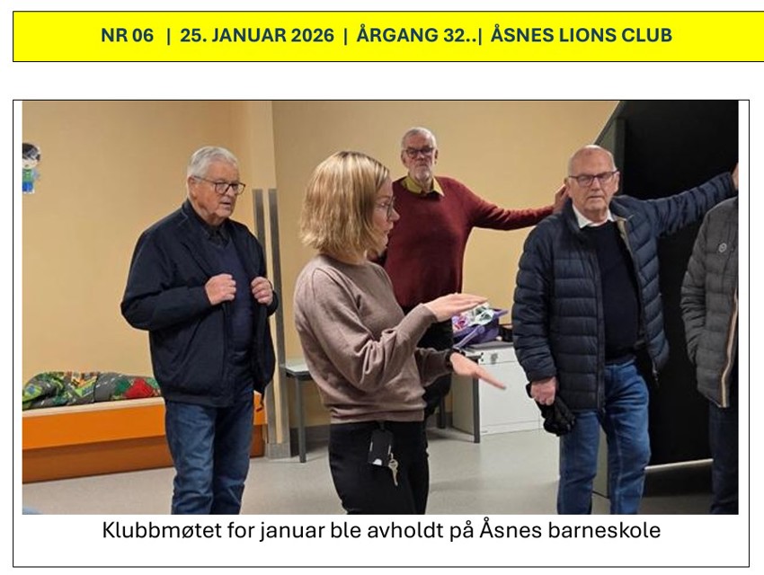 Klubbavis 2025-26 nr 06