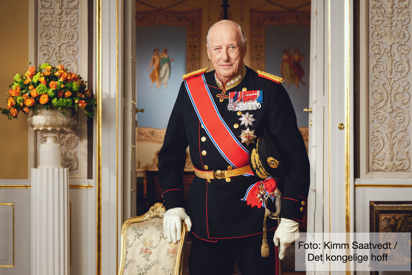 Kong Harald forlenger sitt engasjement for Lions