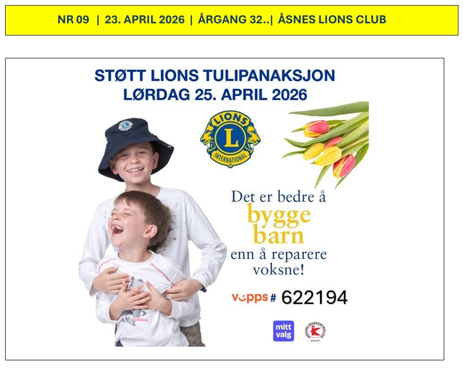 Artikkelbilde til artikkelen Klubbavis 2025-2026 nr 09